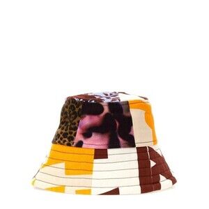 Dries Van Noten Cotton Bucket Hat With Contrast Stitching Details - NWT